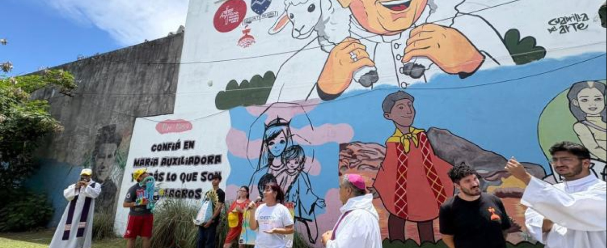 Un centenar de jóvenes participaron de la misión de Adviento