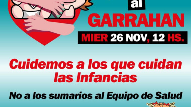 Abrazo al Garrahan este miércoles