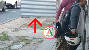 Quejas por vereda obstruida en Sarandí
