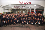 Los Bomberos Voluntarios de Echenagucía, Gerli y Piñeiro celebraron 103 años